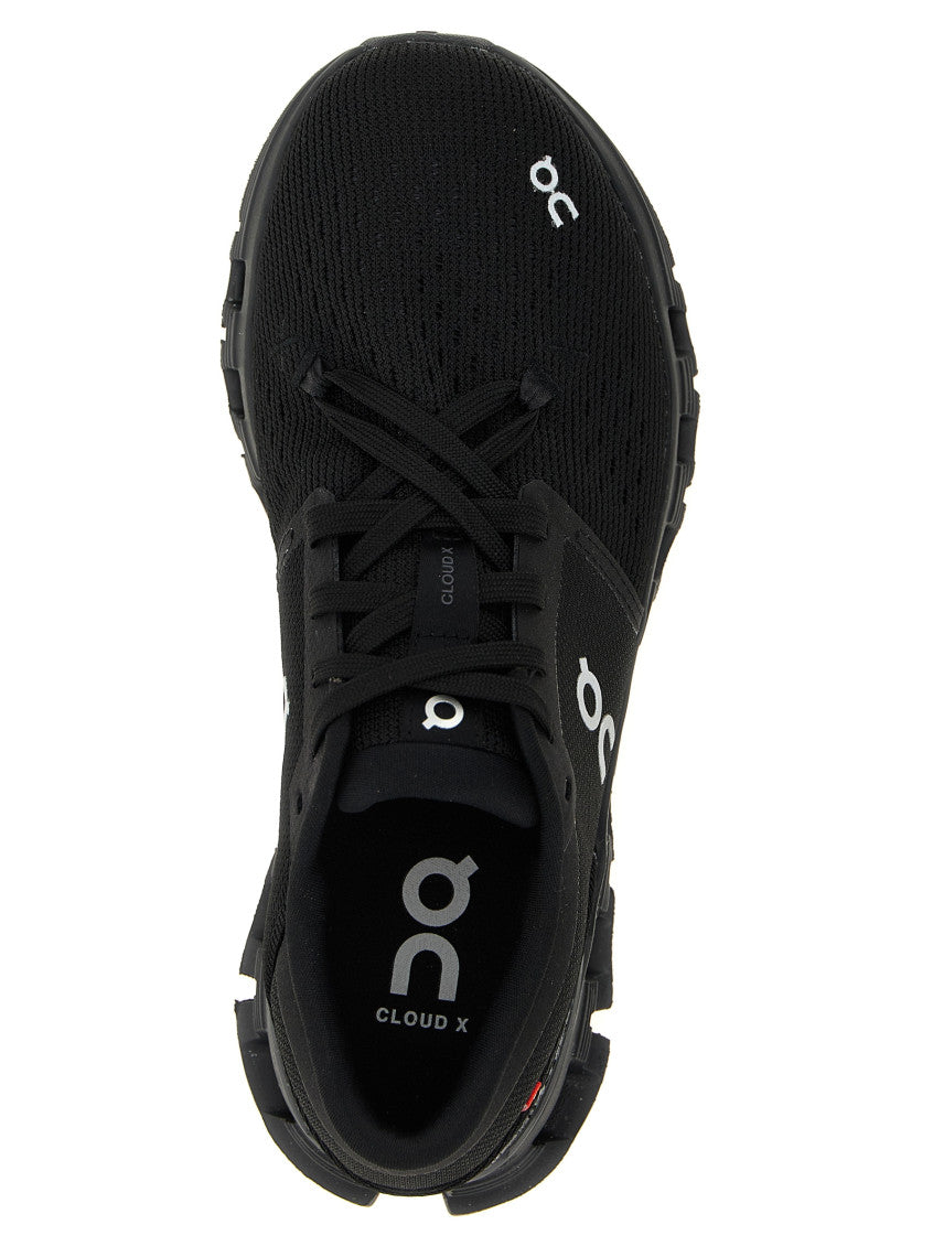 Black Logo Sneakers 4