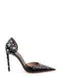 Black Embellished Pumps 1
