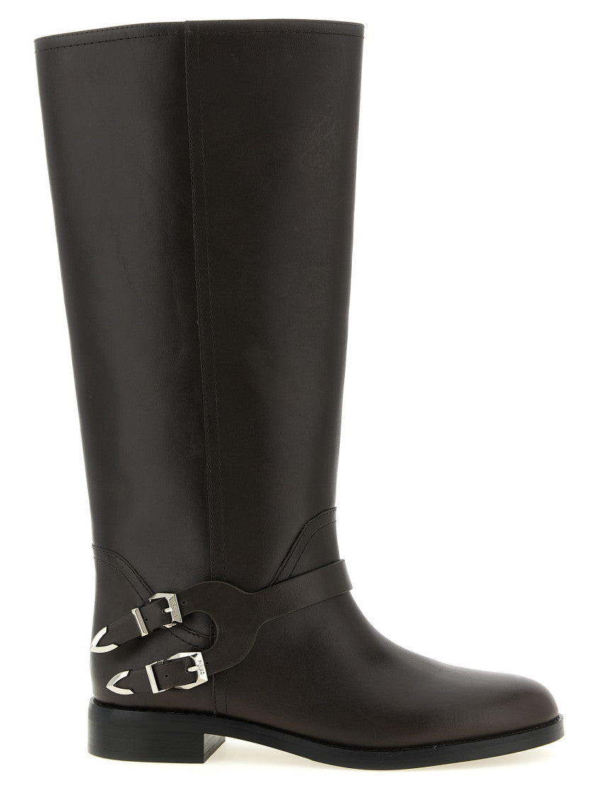 Black Leather Boots 1