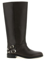 Black Leather Boots 1