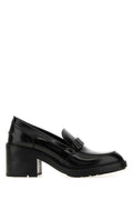 Black Slip On Loafers 1