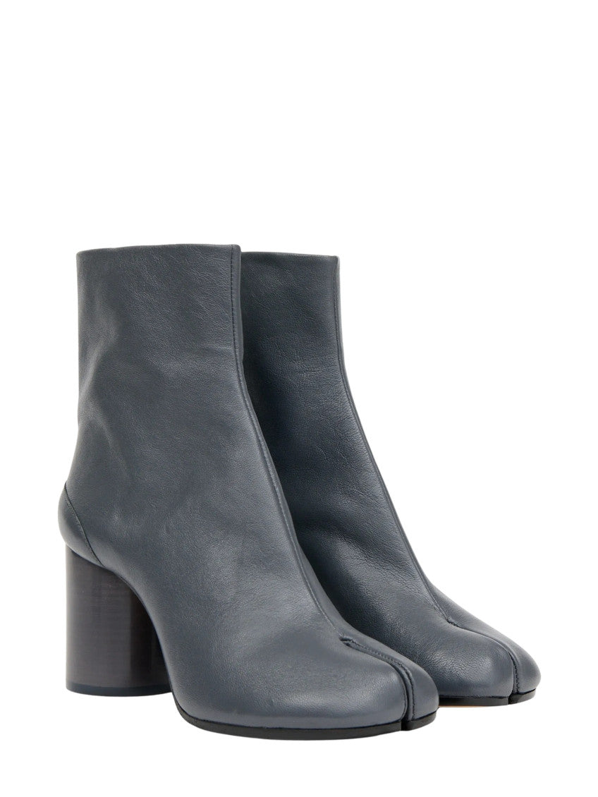 Grey Leather Boots 2