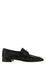 Black Slip On Loafers 1