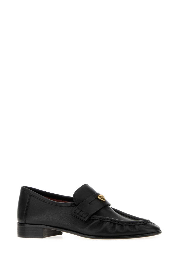 Black Slip On Loafers 2