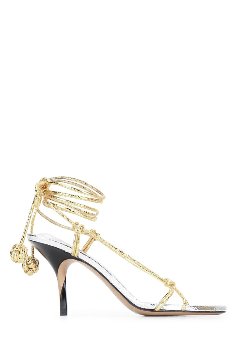 Golden Embellished Heels 1