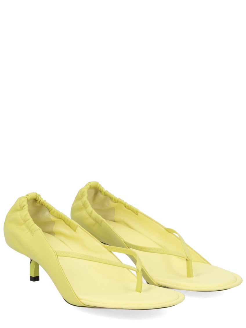 Green Slip On Heels 2
