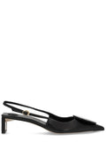 Black Slingback Pumps 1