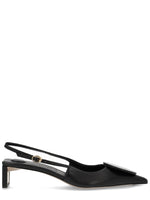 Black Slingback Pumps 1