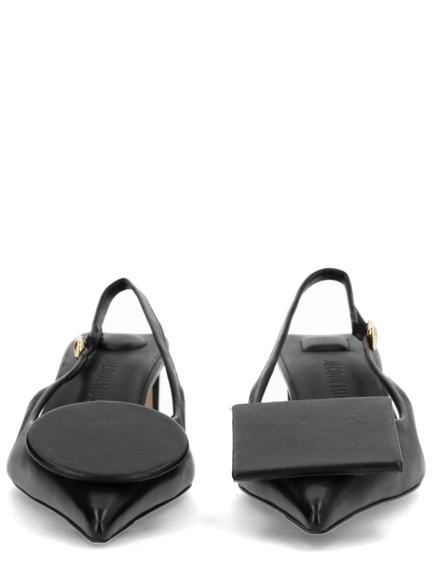 Black Slingback Pumps 3