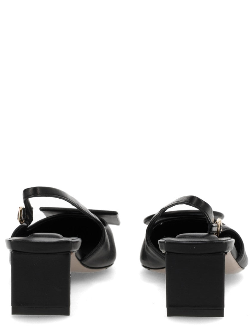 Black Slingback Pumps 4