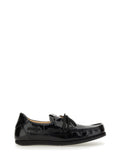Black Lace Up Loafers 1