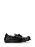Black Lace Up Loafers 1
