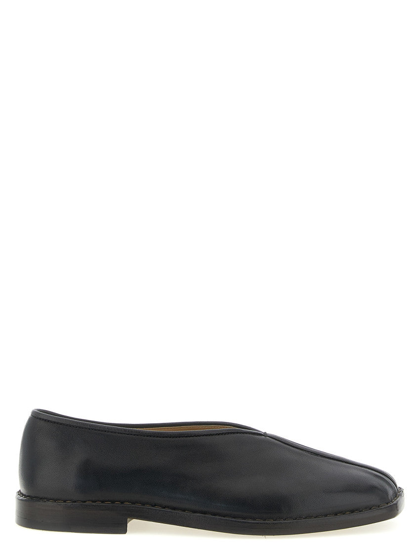 Black Slip On Loafers 1