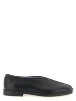 Black Slip On Loafers 1