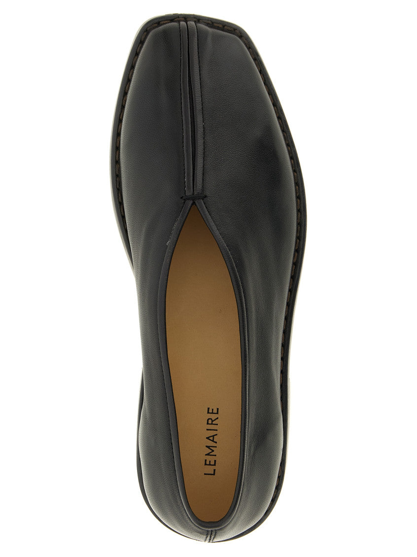 Black Slip On Loafers 4