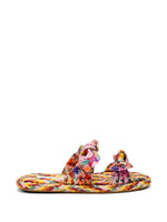 Multi Color Floral Sandals 1