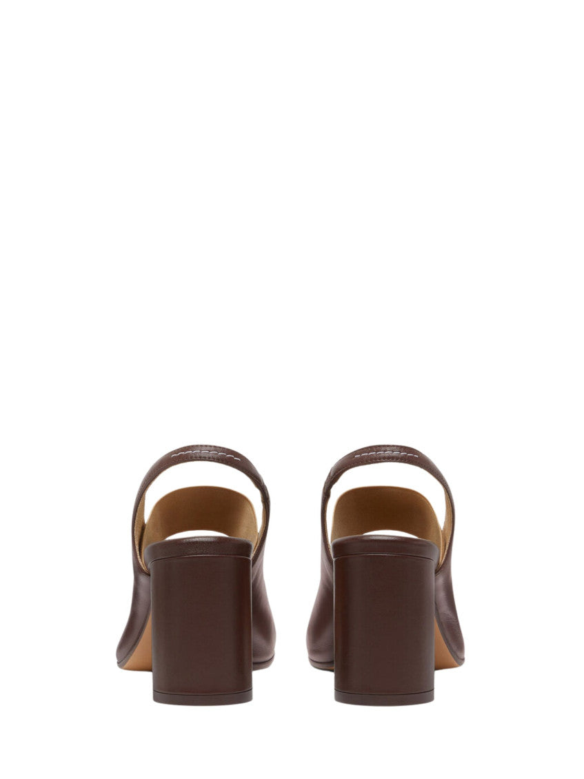 Brown Slingback Pumps 3