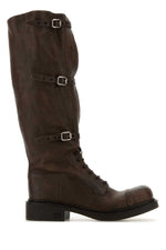 Brown Leather Boots 1