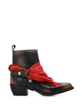 Black Debbie leather boots 1