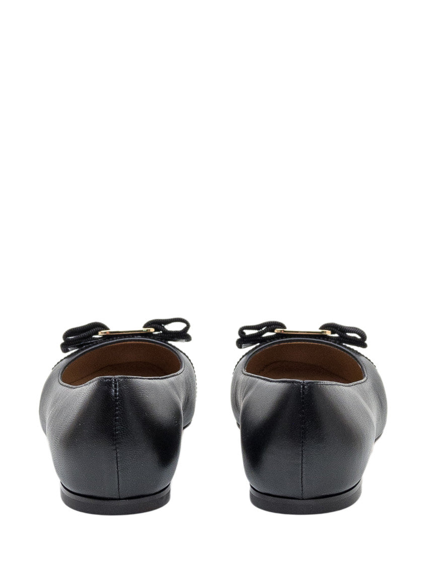Black Bow Ballet Flats 3
