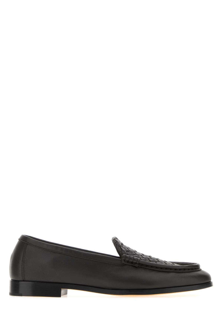 Brown Textured Loafer 1