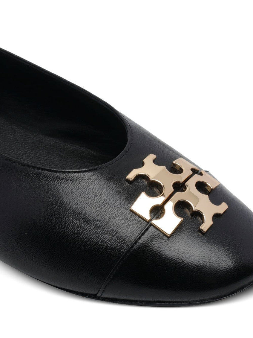 Black Slip On Ballet Flats 4