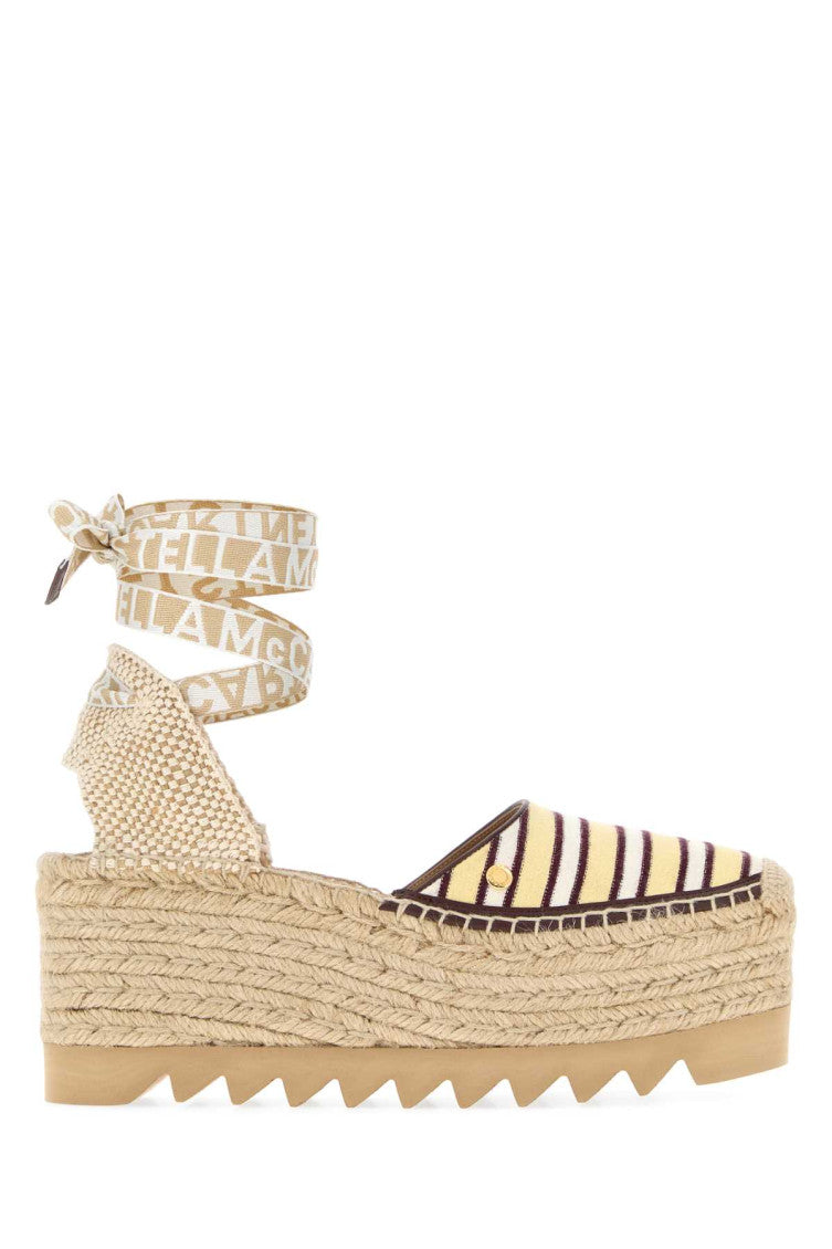 Multi Color Stripes Wedges 1
