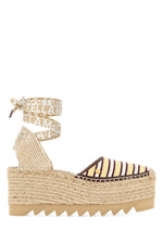 Multi Color Stripes Wedges 1