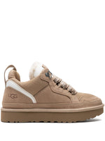 Light Brown Logo Sneakers 1