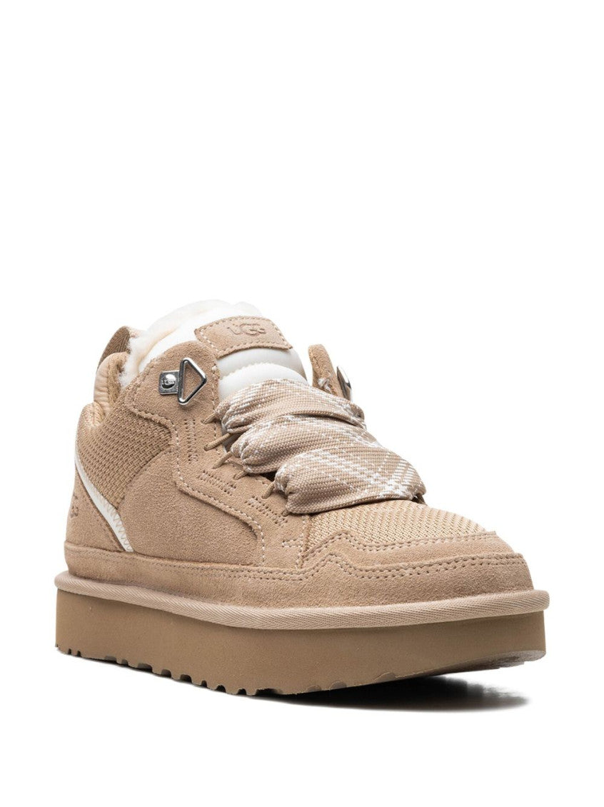 Light Brown Logo Sneakers 2
