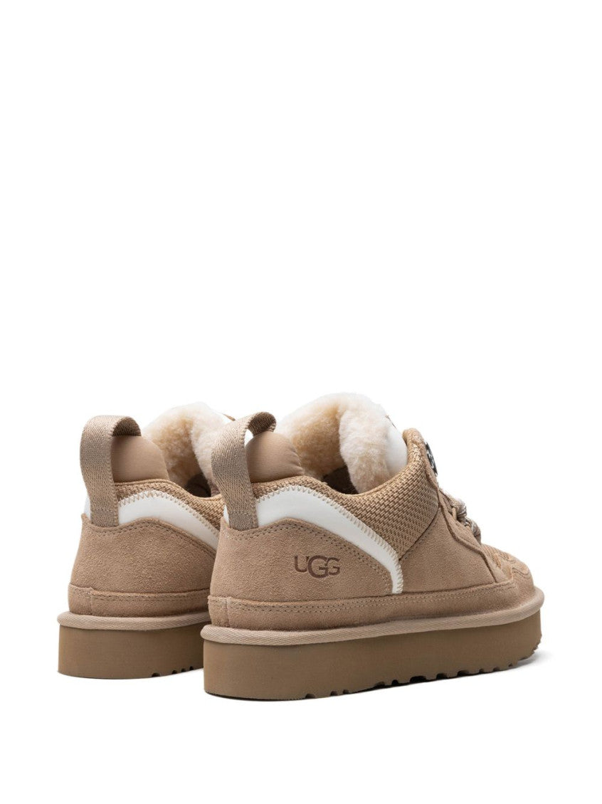 Light Brown Logo Sneakers 3
