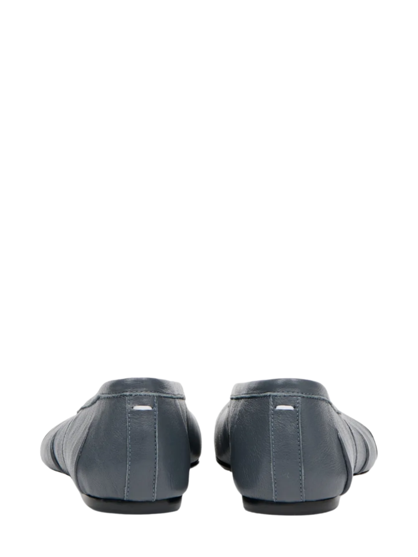 Grey Slip On Ballet Flats 3