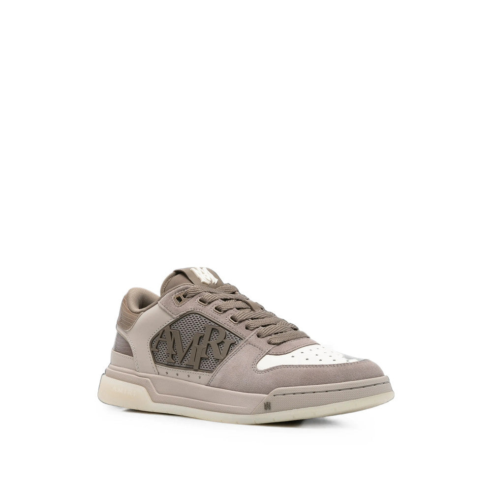 Brown Color Block Panelled Sneakers 2