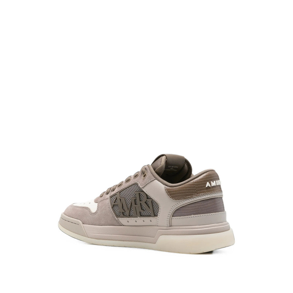 Brown Color Block Panelled Sneakers 4