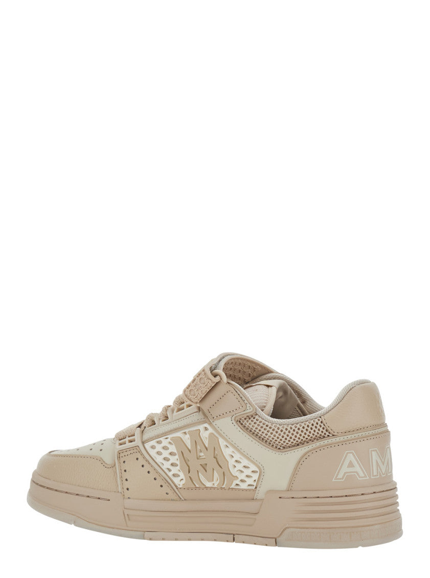 Beige Logo Skyline Sneakers 3