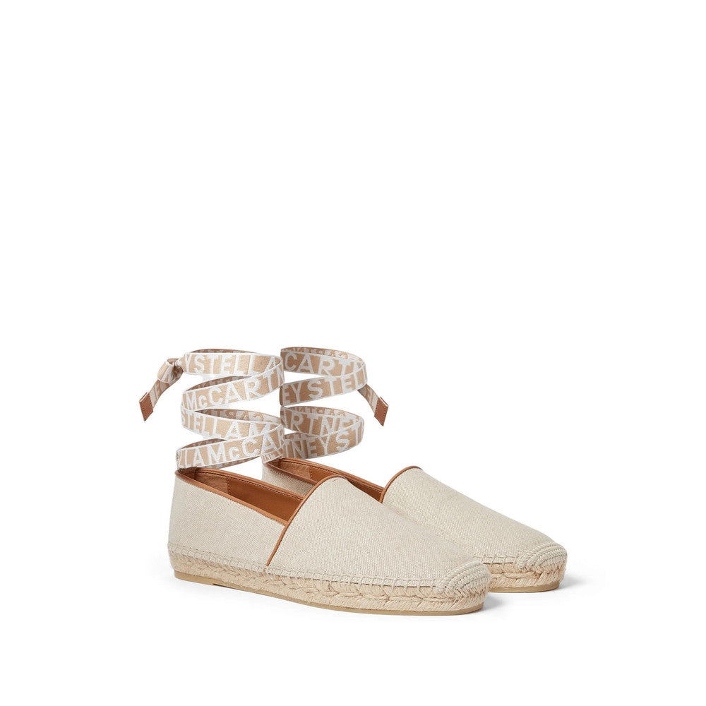Beige Logo Gaia Espadrilles 2