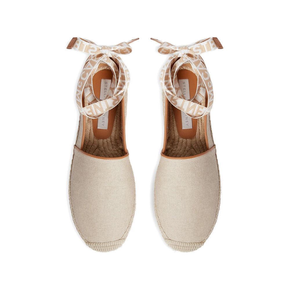 Beige Logo Gaia Espadrilles 3