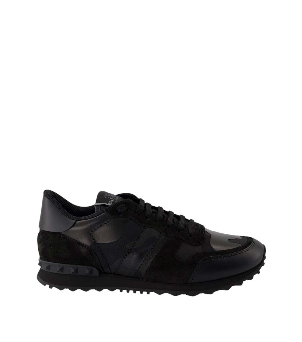 Black Camo Rockrunner Sneaker 1