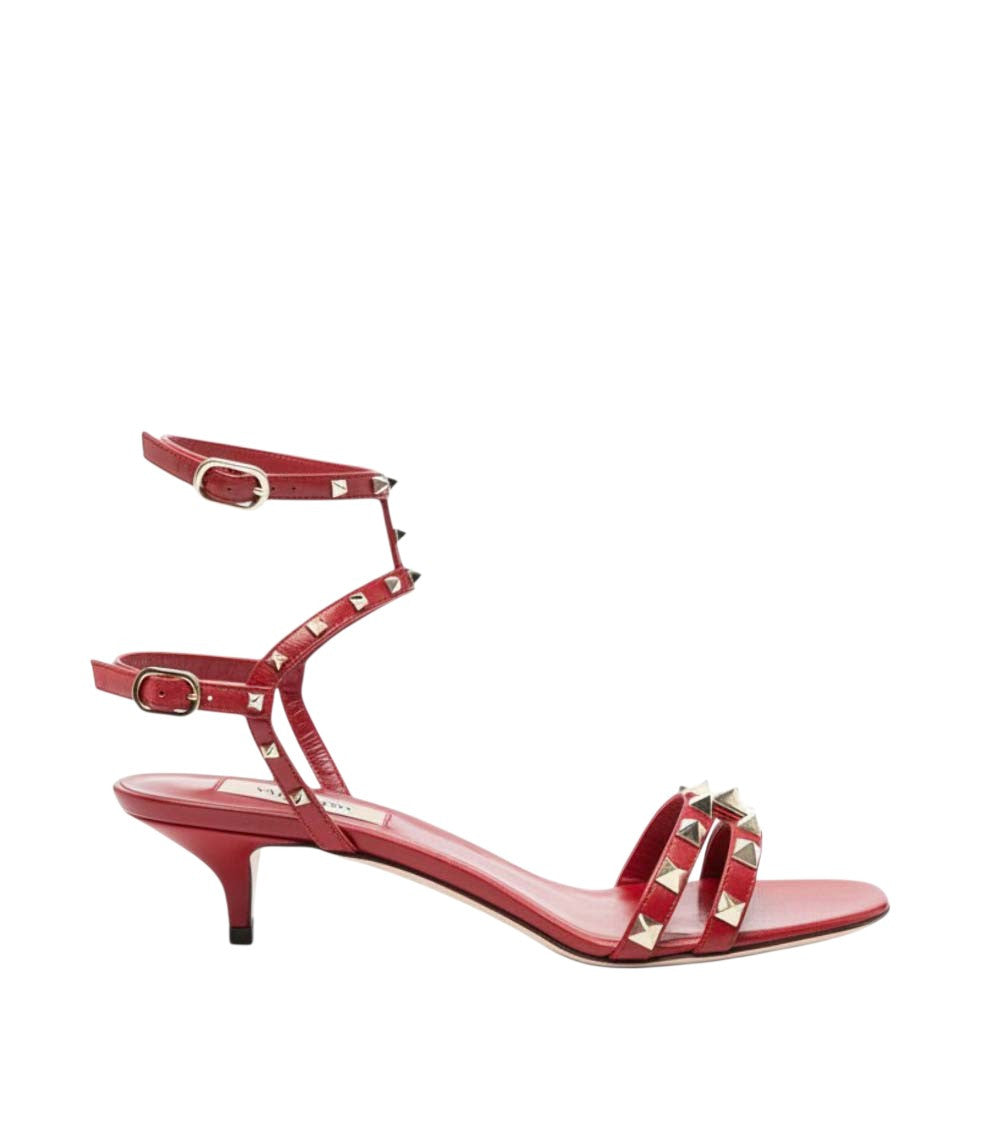 Red Studded  Heels 1