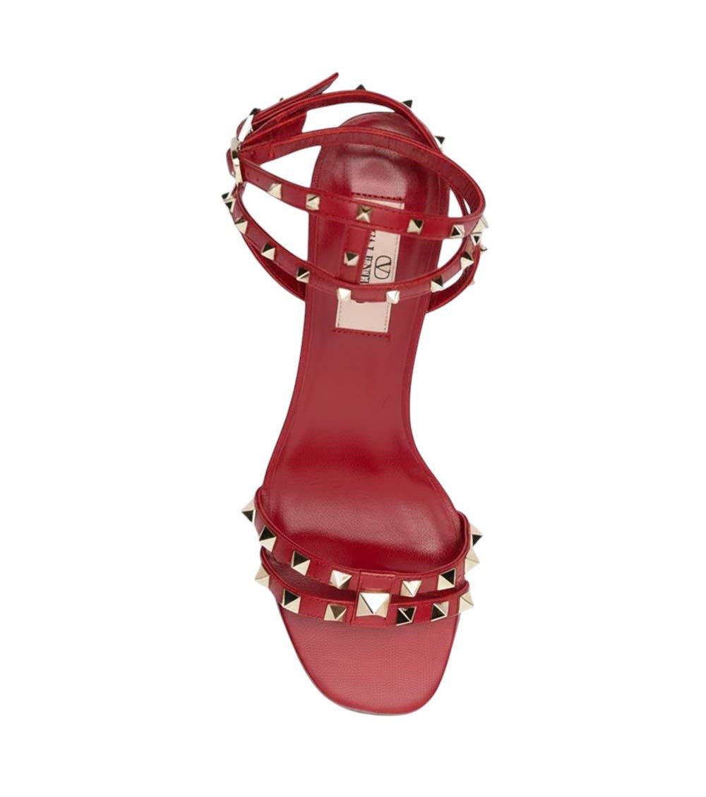 Red Studded  Heels 4