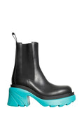 Black Solid Flash Boots 1