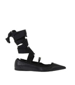 Black Carice Ballet Flats 1