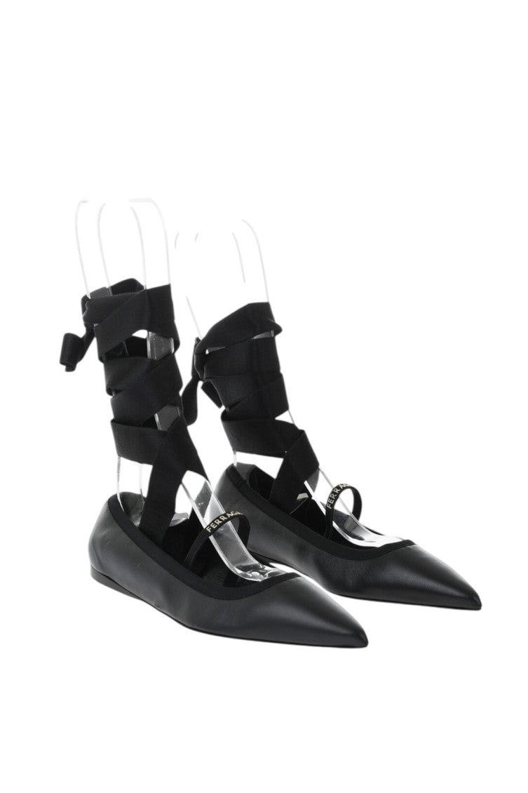 Black Carice Ballet Flats 2