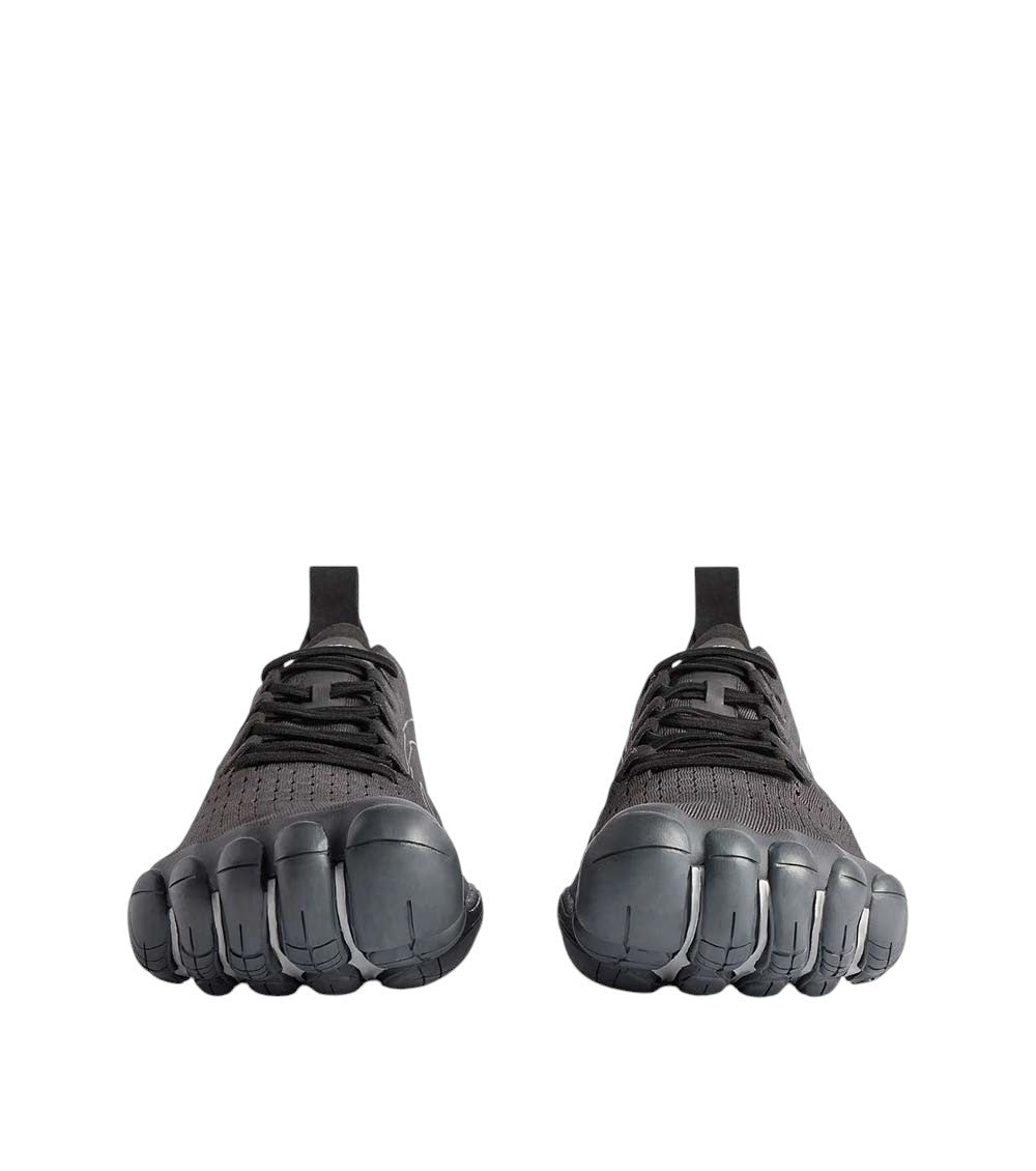 Grey Lace Up Sneakers 4