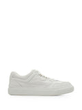 White Leather Sneakers 1