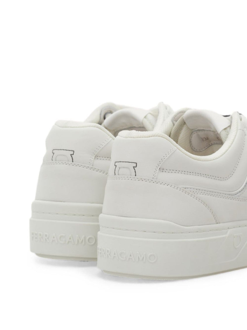 White Leather Sneakers 4