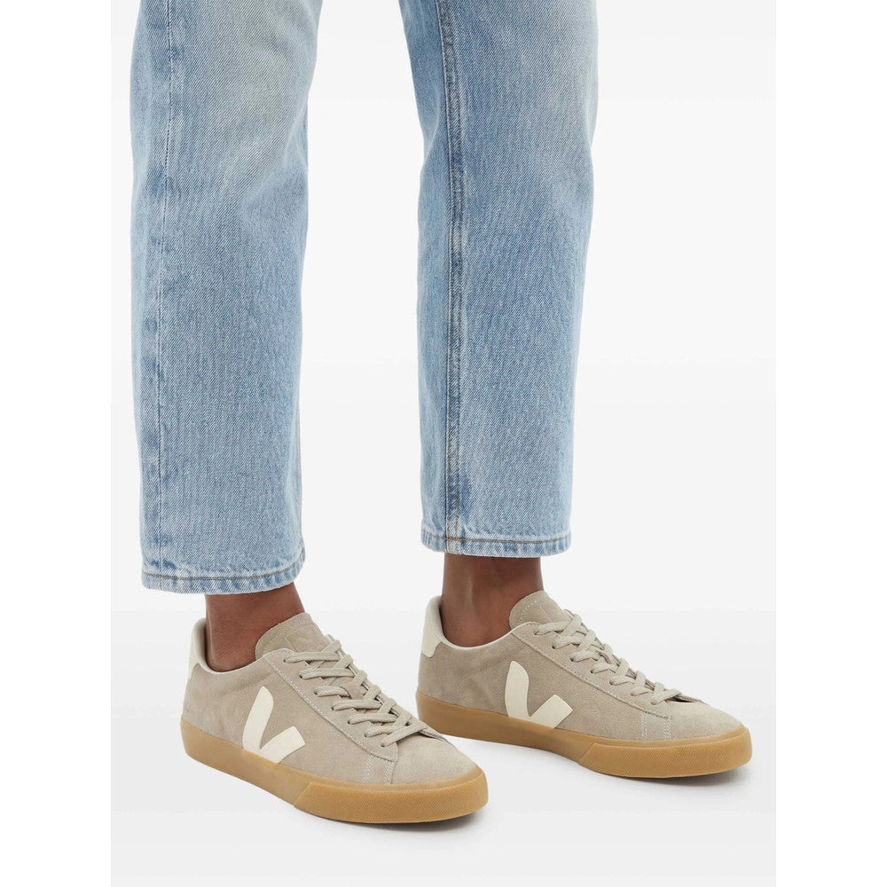 Beige Logo Stone Sneakers 5