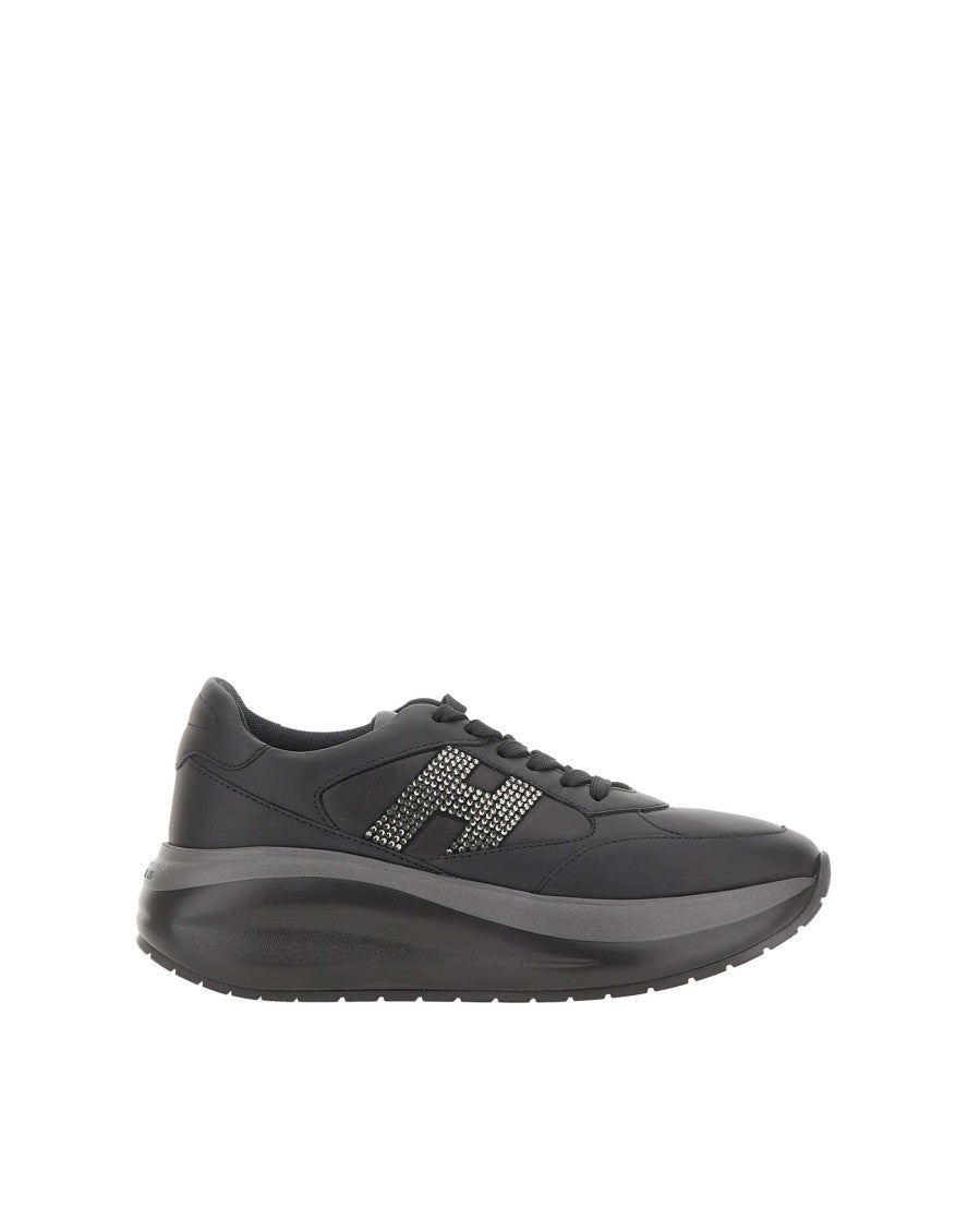 Black Logo Sneakers 1
