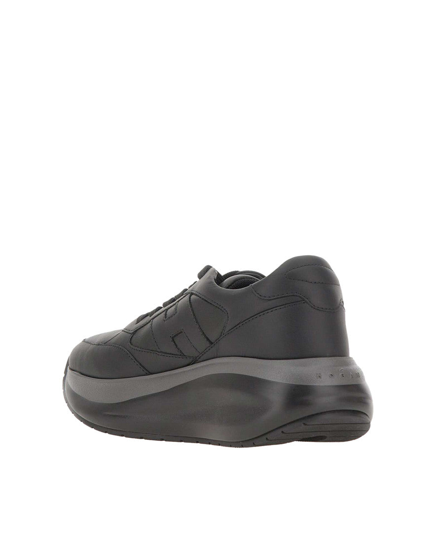 Black Logo Sneakers 3