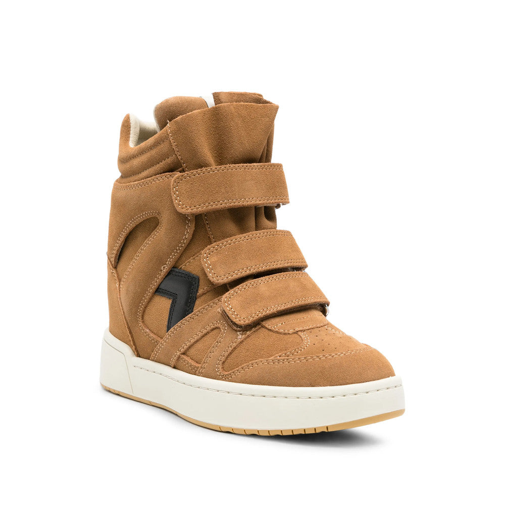 Brown Perforated Balskee Sneakers 2